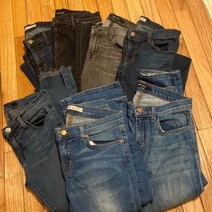 7 pair for $85 BUNDLE ALL J BRAND DENIM